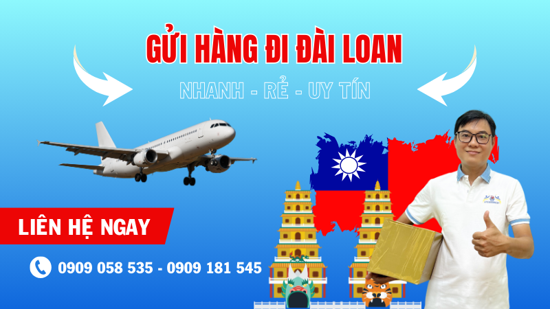 Gửi hàng đi Đài Loan