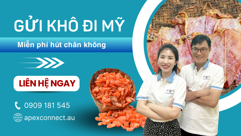 Gửi khô đi Mỹ